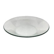 Wholesale - 14.57" GLASS PLATE C/P 12, UPC: 682961100441